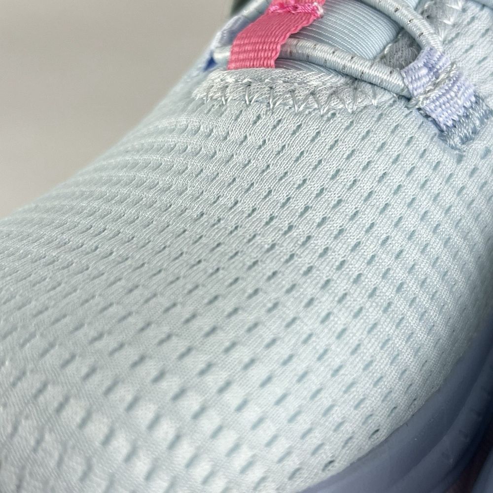 Athletic Works Jogger Sneakers Toddler Girl Size 11 Blue PinkComfort Rubber Sole - Picture 2 of 12